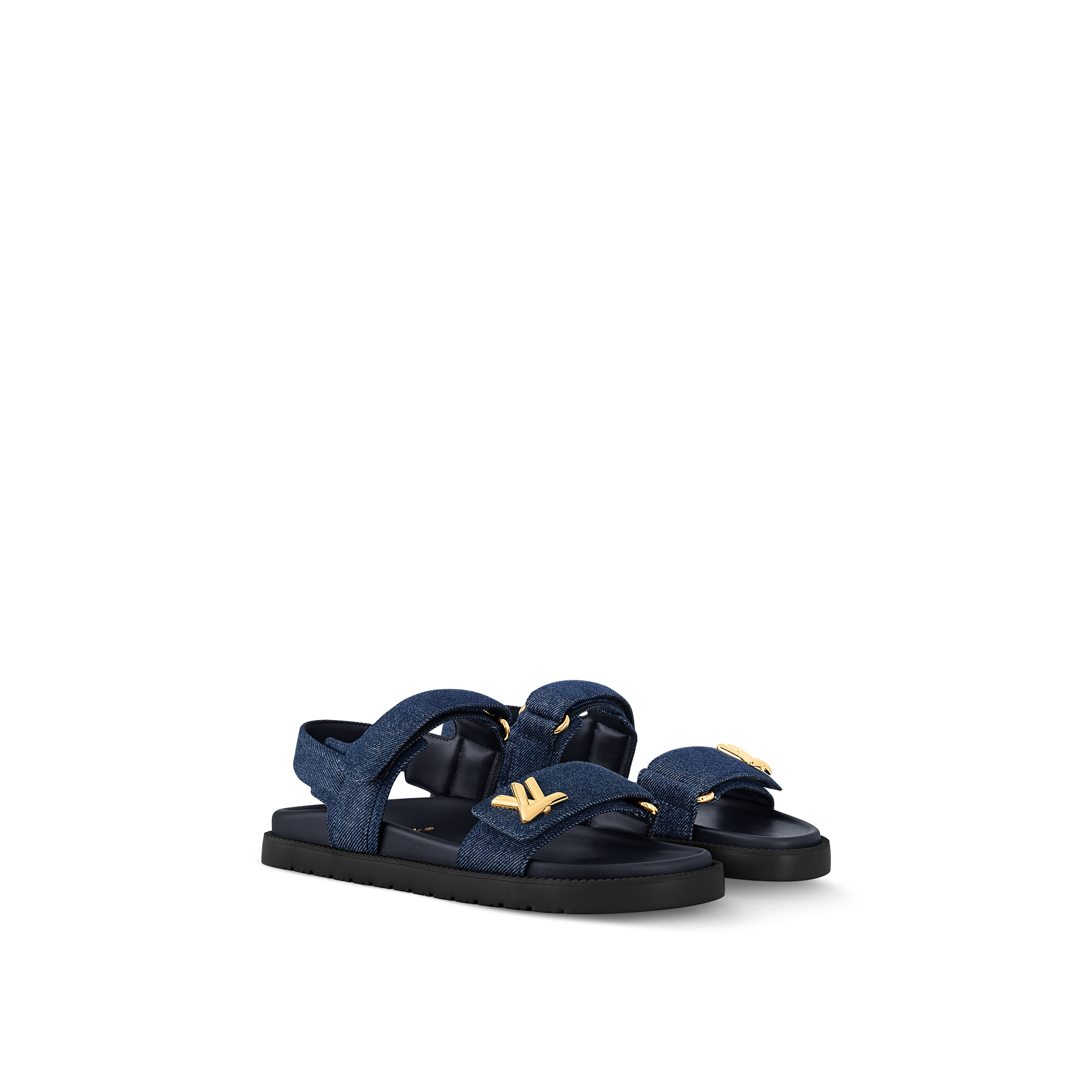 sandale plate louis vuitton